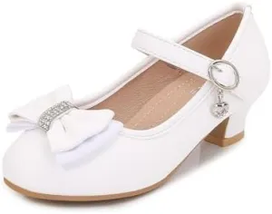 Girls Dress Shoes Prom Shoes Wedding Shoes Low Heel Glitter Toddler Shoes