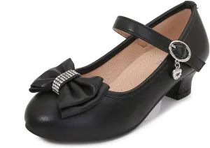 Girls Dress Shoes Prom Shoes Wedding Shoes Low Heel Glitter Toddler Shoes