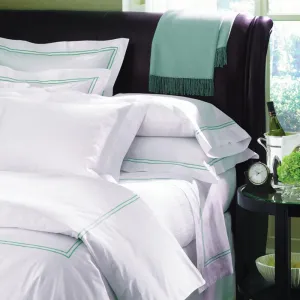 Grande Hotel by Sferra - King Flat Sheet 114x114 (Ivory/Ivory)