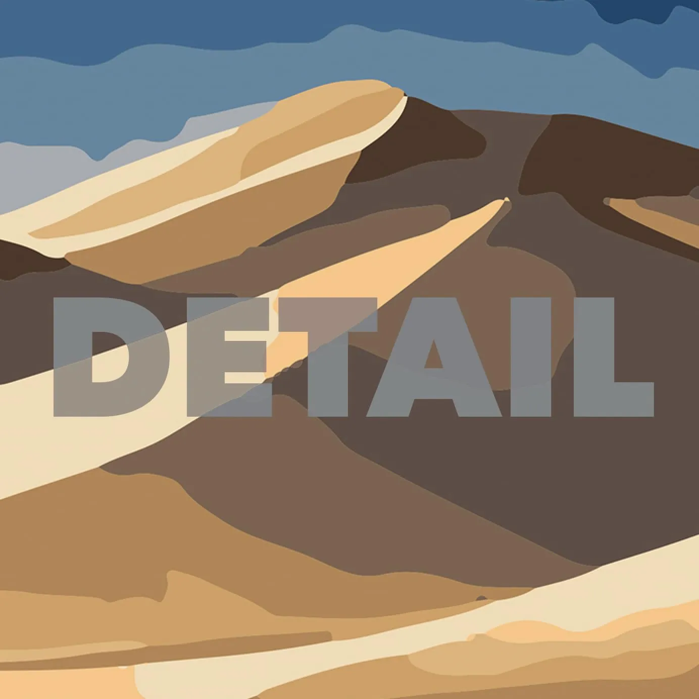 Great Sand Dunes National Park Modern Style Travel Poster - 8x10-12x18-18x24-24x36 / 4x6 Postcard Designer Series Art Print USA United States Wall Art Colorado (12x18 Inch Poster)