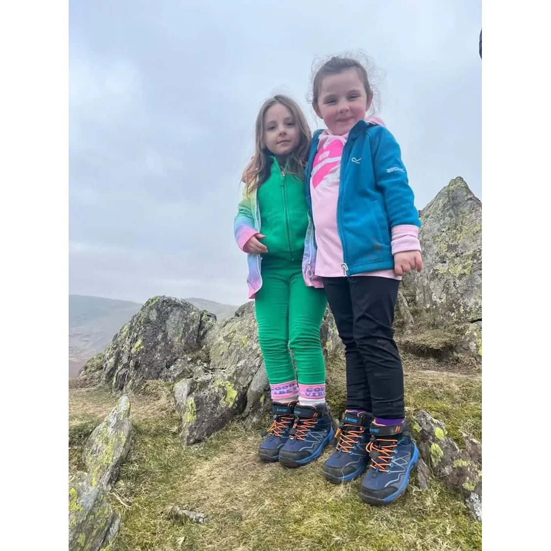 Hi-Tec Blackout Mid Kids Vegan-Friendly Waterproof Hiking Boots