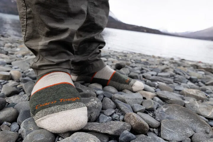 Hiker Boot Full Cushion Midweight Hiking Sock - Olive