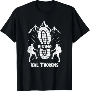 Hiker Val Thorens France Hiking Vacation Ski T-Shirt