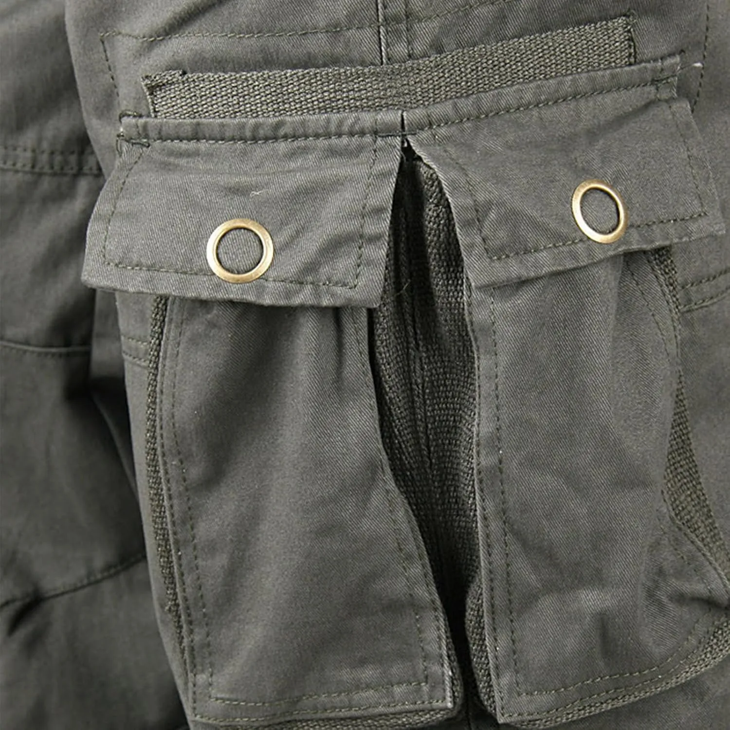 Hiking Pants Men Tactical Cargo Pants for Men Baggy Military Trousers Lightweight Joggers Work Multi-Pocket Pants