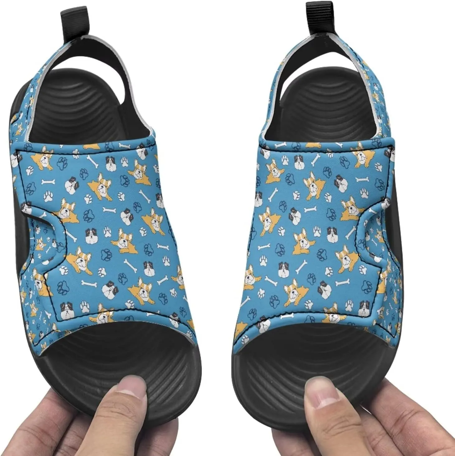 Hook and Loop Kid's Toddler Boys Sandal Open Toe Design for Vacation Sport Leather Sandals (Toddler/Little Kid)