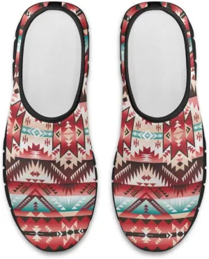 Howilath Mandala Print Slip on Loafers for Women No Laces Casual Sport Shoes Hands Free Shoes with Anti-Slip Sole