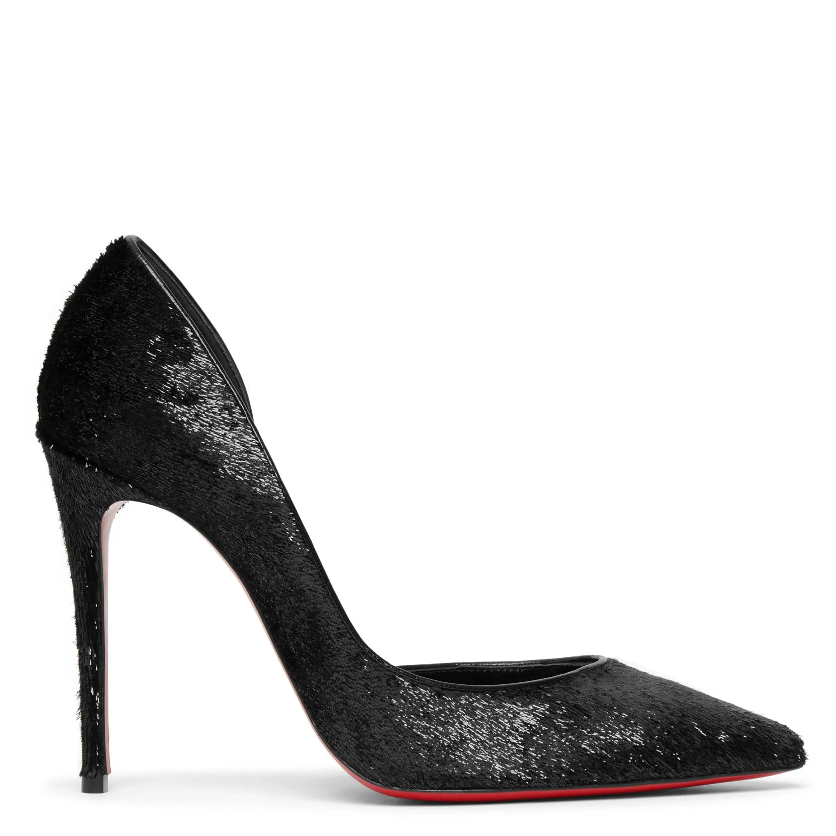 Iriza 100 black velvet pumps