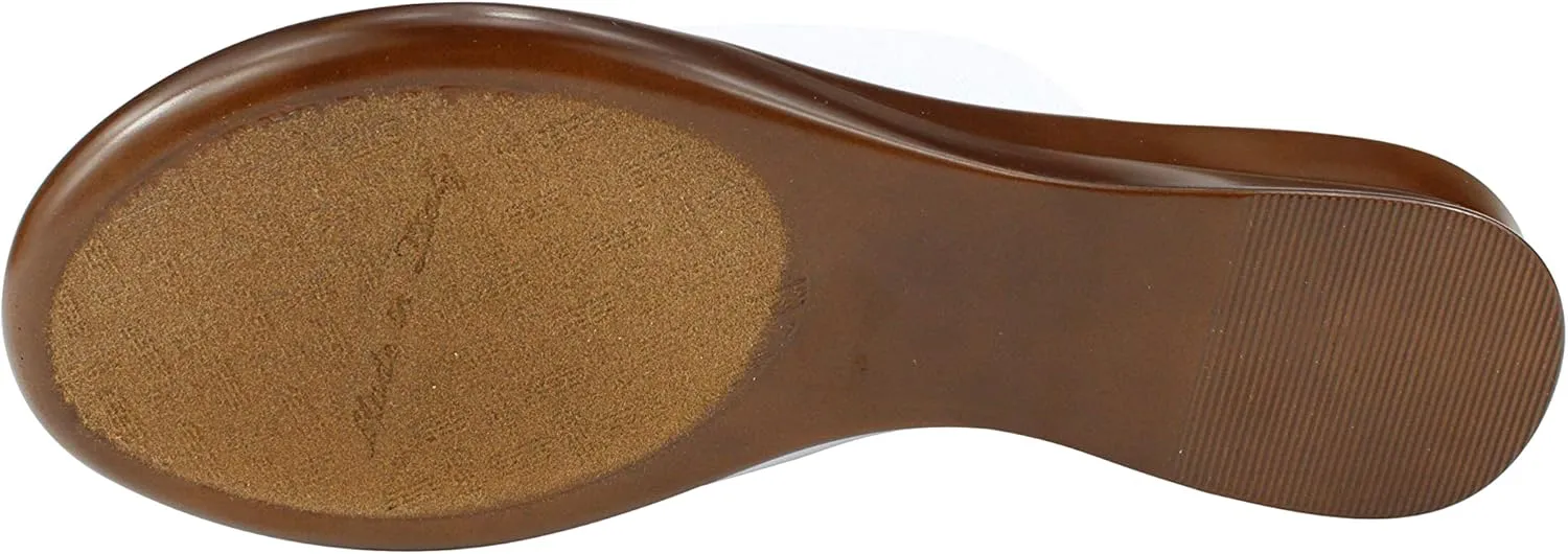 ITALIAN Shoemakers Lillee Women's Comfort Band Sandal Low Stretch Elastic