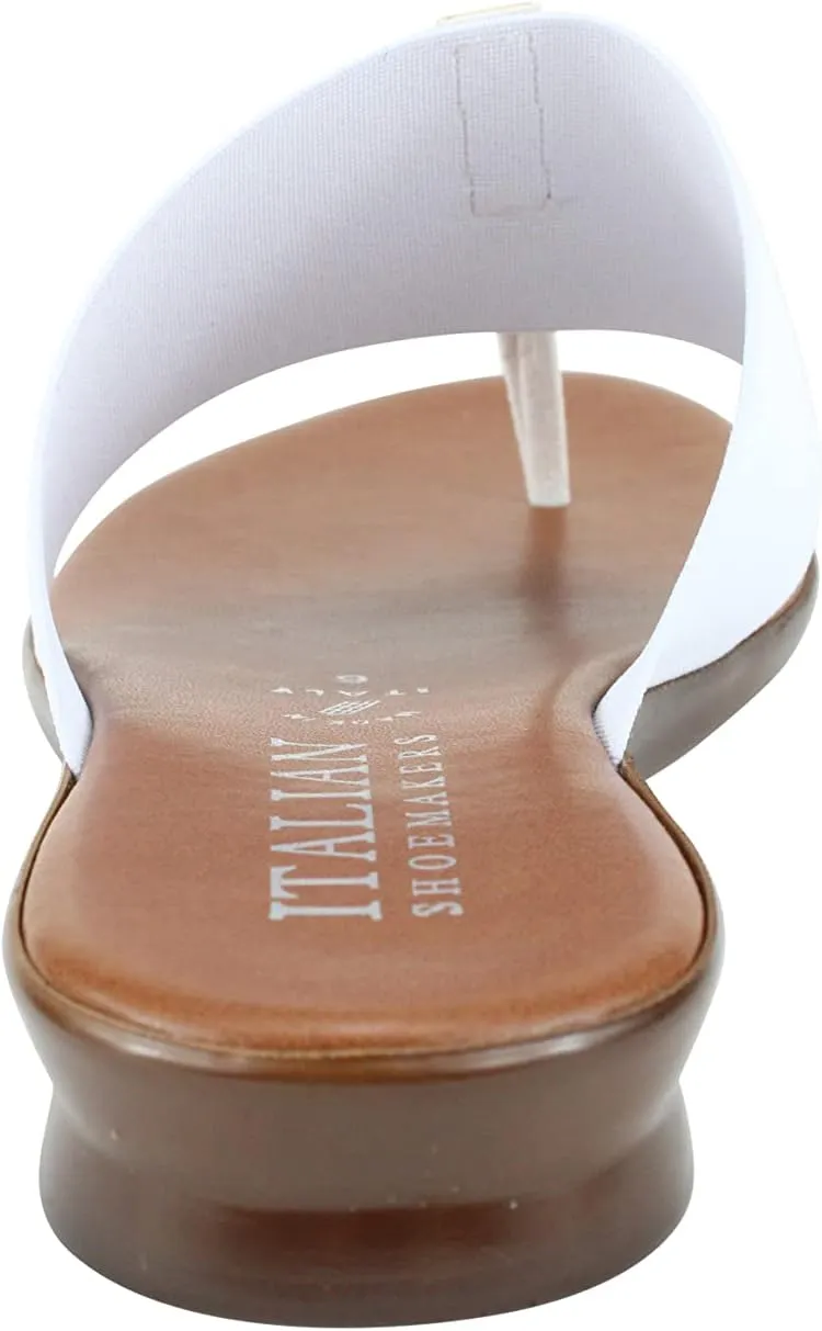 ITALIAN Shoemakers Lillee Women's Comfort Band Sandal Low Stretch Elastic