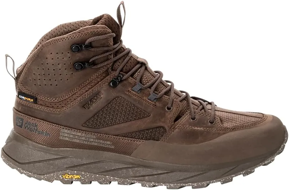 Jack Wolfskin Men's Terraquest Texapore Mid M Backpacking Boot