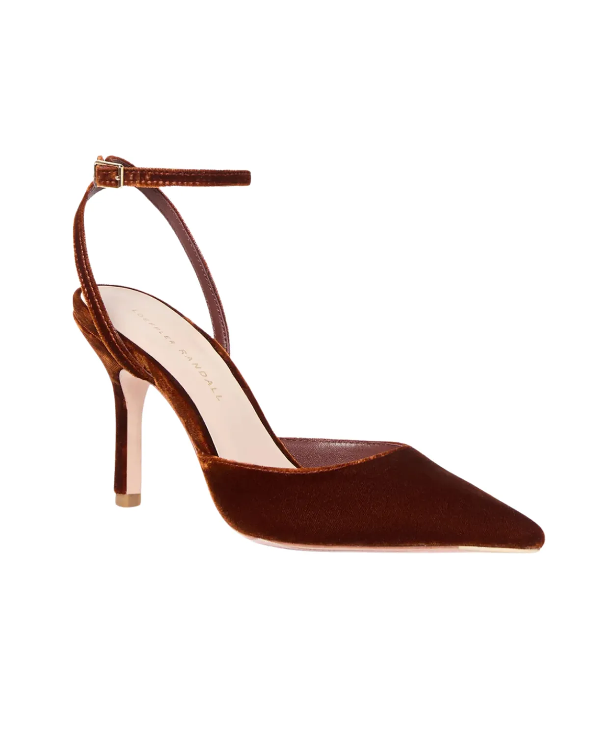 Jaden Pointed Ankle Strap Pump