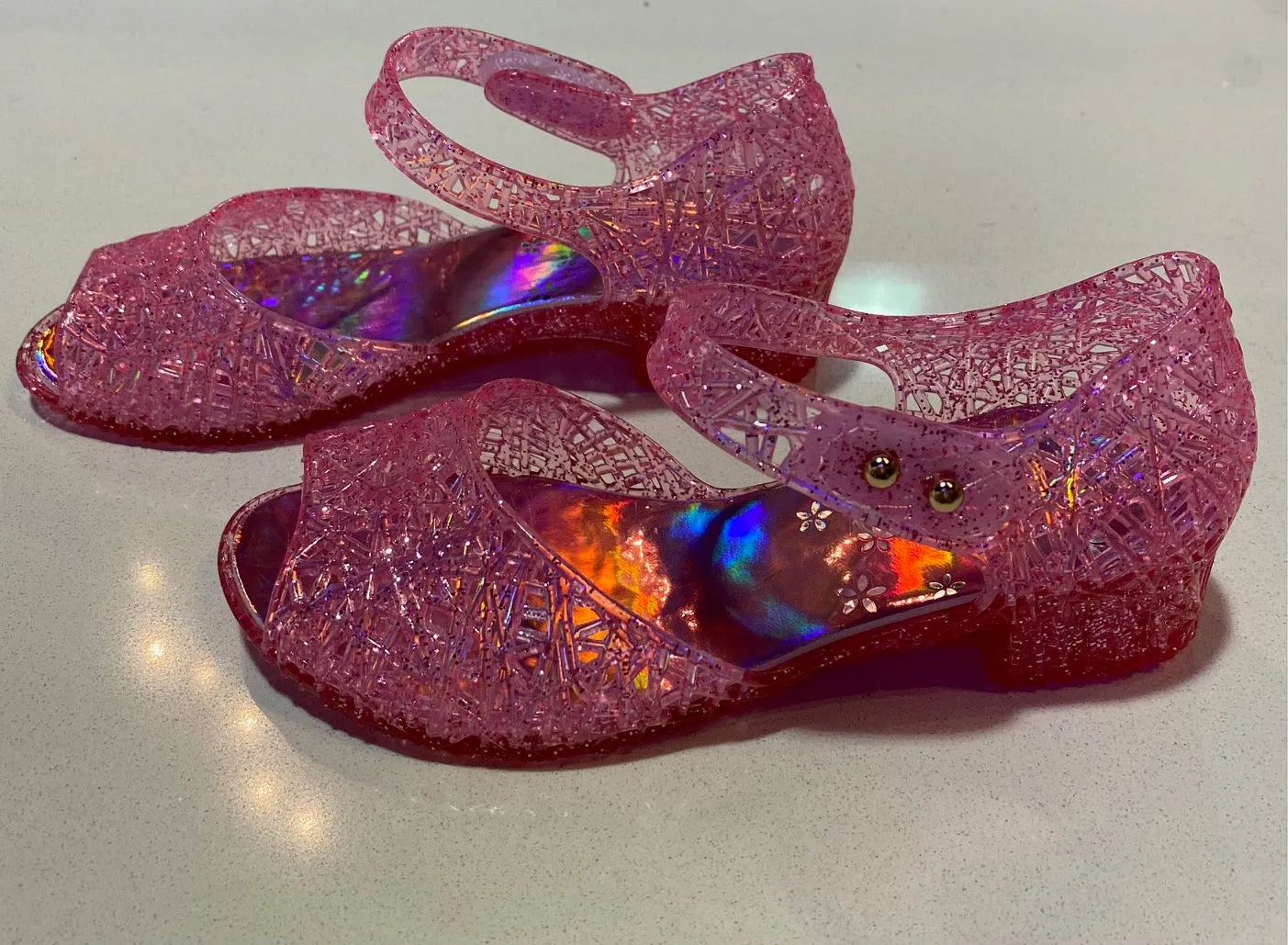 Jelly Heel Sandals- Assorted