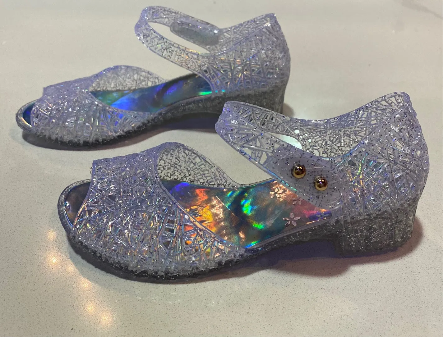 Jelly Heel Sandals- Assorted