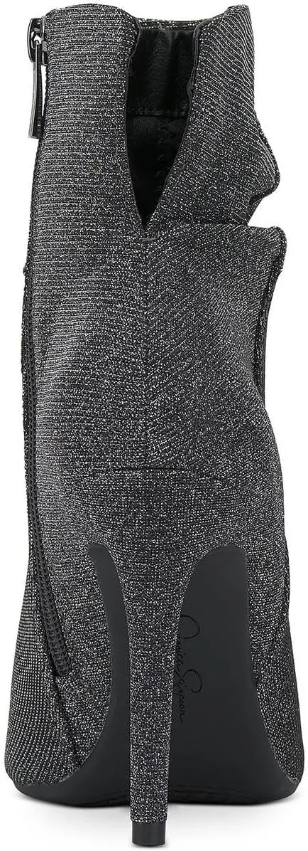 Jessica Simpson Womens Lerona Zipper Pointed Toe Booties
