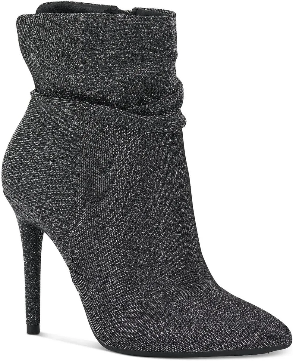 Jessica Simpson Womens Lerona Zipper Pointed Toe Booties