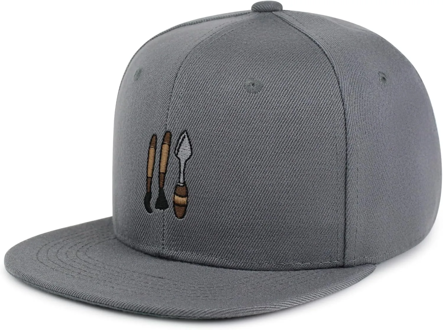 JPAK Archaeology Dig Tools Hip-Hop Snapback Hat Embroidered Baseball Cap Trowel Shovel
