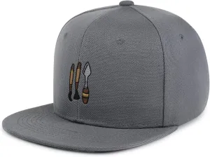 JPAK Archaeology Dig Tools Hip-Hop Snapback Hat Embroidered Baseball Cap Trowel Shovel