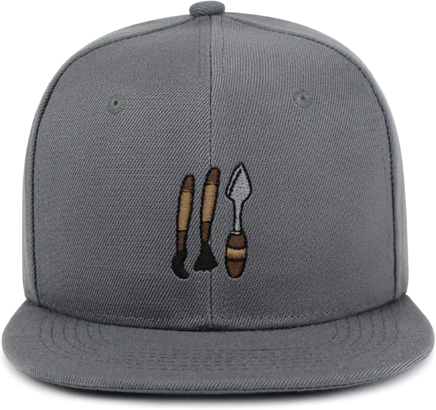 JPAK Archaeology Dig Tools Hip-Hop Snapback Hat Embroidered Baseball Cap Trowel Shovel