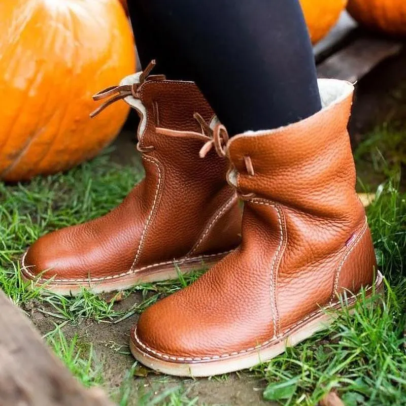 Karen | Orthopedic Waterproof Boot With Wool Lining