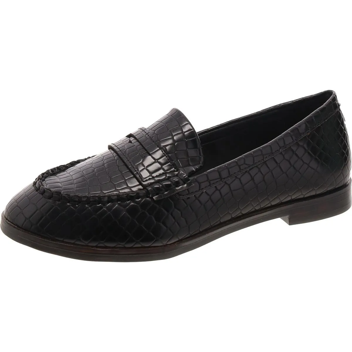 Katy Perry Womens The Geli Loafer Faux Leather Flat Loafers