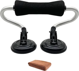 Kayak Roller, Kayak Loader Assist with Suction Cups Mount for Car Rear Loading
