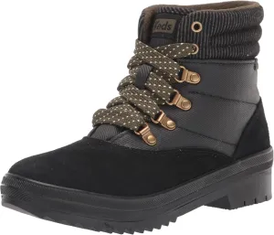 Keds Women's Camp Boot Suede Spalash Twill Velvet Rain