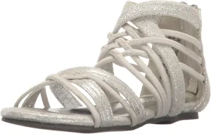 Kenneth Cole REACTION Girl's Kiera Stretch-t Gladiator Sandal