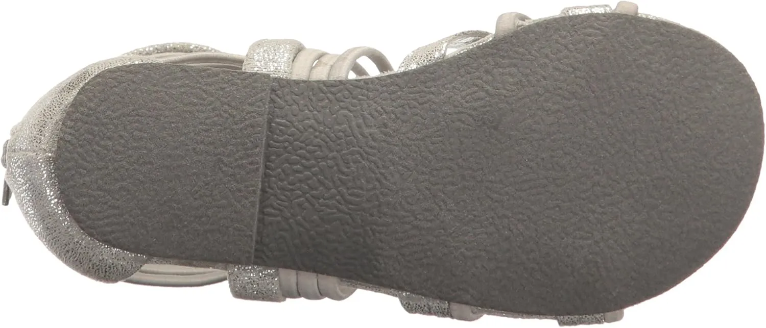 Kenneth Cole REACTION Girl's Kiera Stretch-t Gladiator Sandal