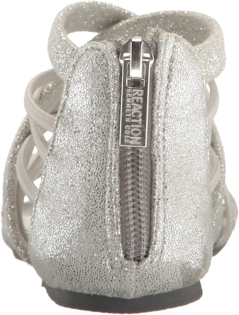 Kenneth Cole REACTION Girl's Kiera Stretch-t Gladiator Sandal
