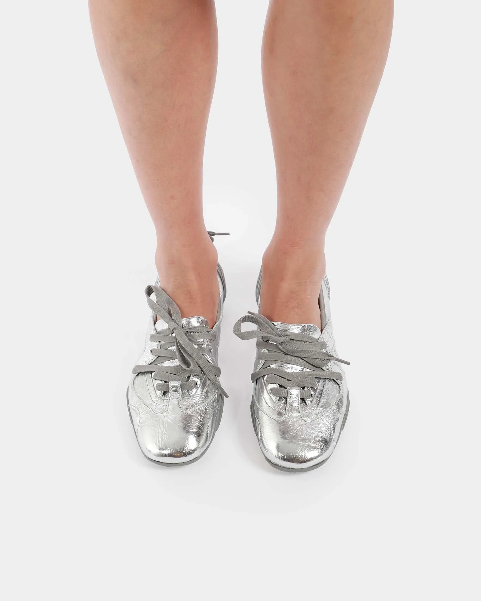 Lace-Up Flats