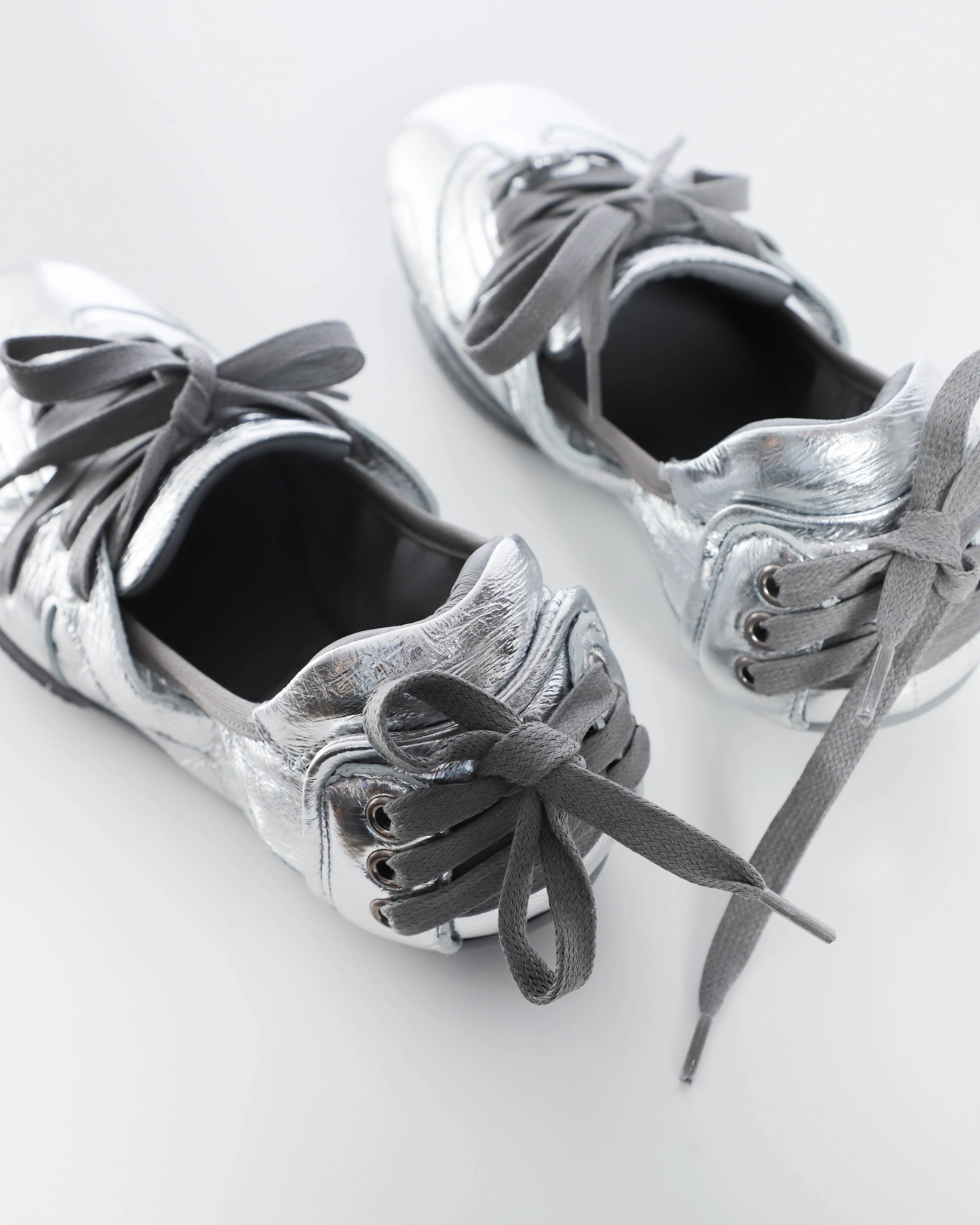 Lace-Up Flats