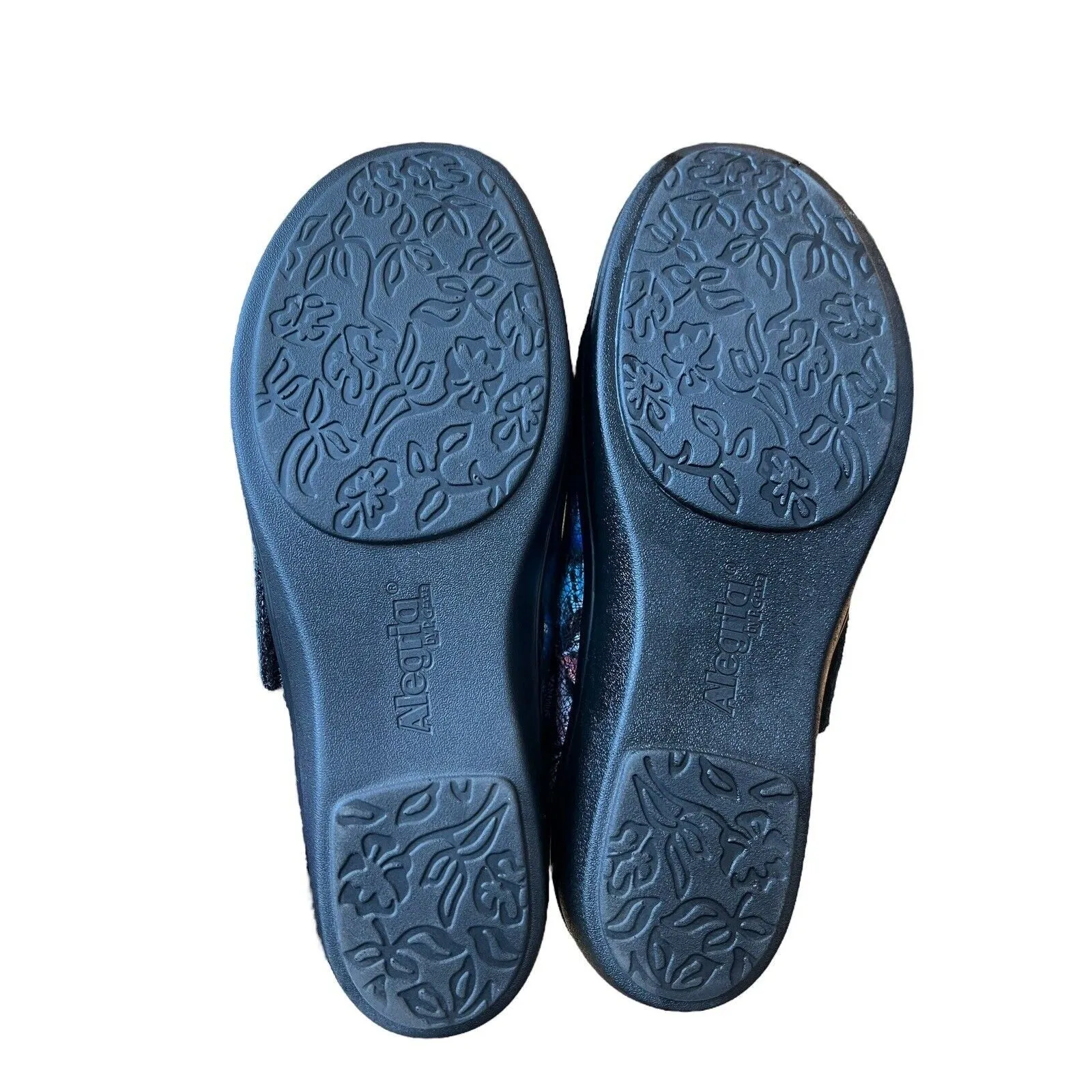 Lauryn Blue Loafer Floral Size Purple 37 ALEGRIA LAU-885 Shoes Dependable Machine learning Comfort