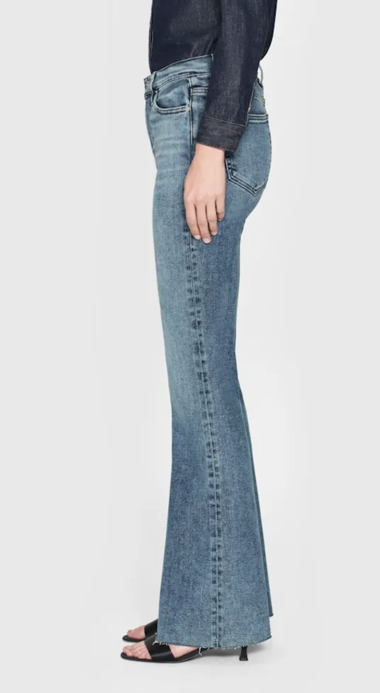 Le Easy Flare in Rowley Raw After Temple
