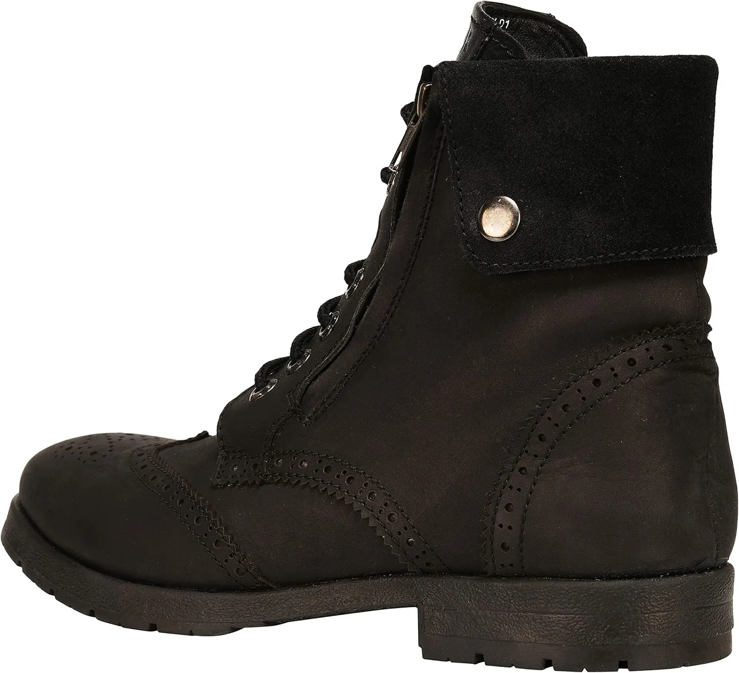 LIBERTYZENO Mens Genuine Leather Ankle Length Hiking Desert Boot Shoes