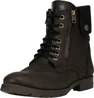 LIBERTYZENO Mens Genuine Leather Ankle Length Hiking Desert Boot Shoes