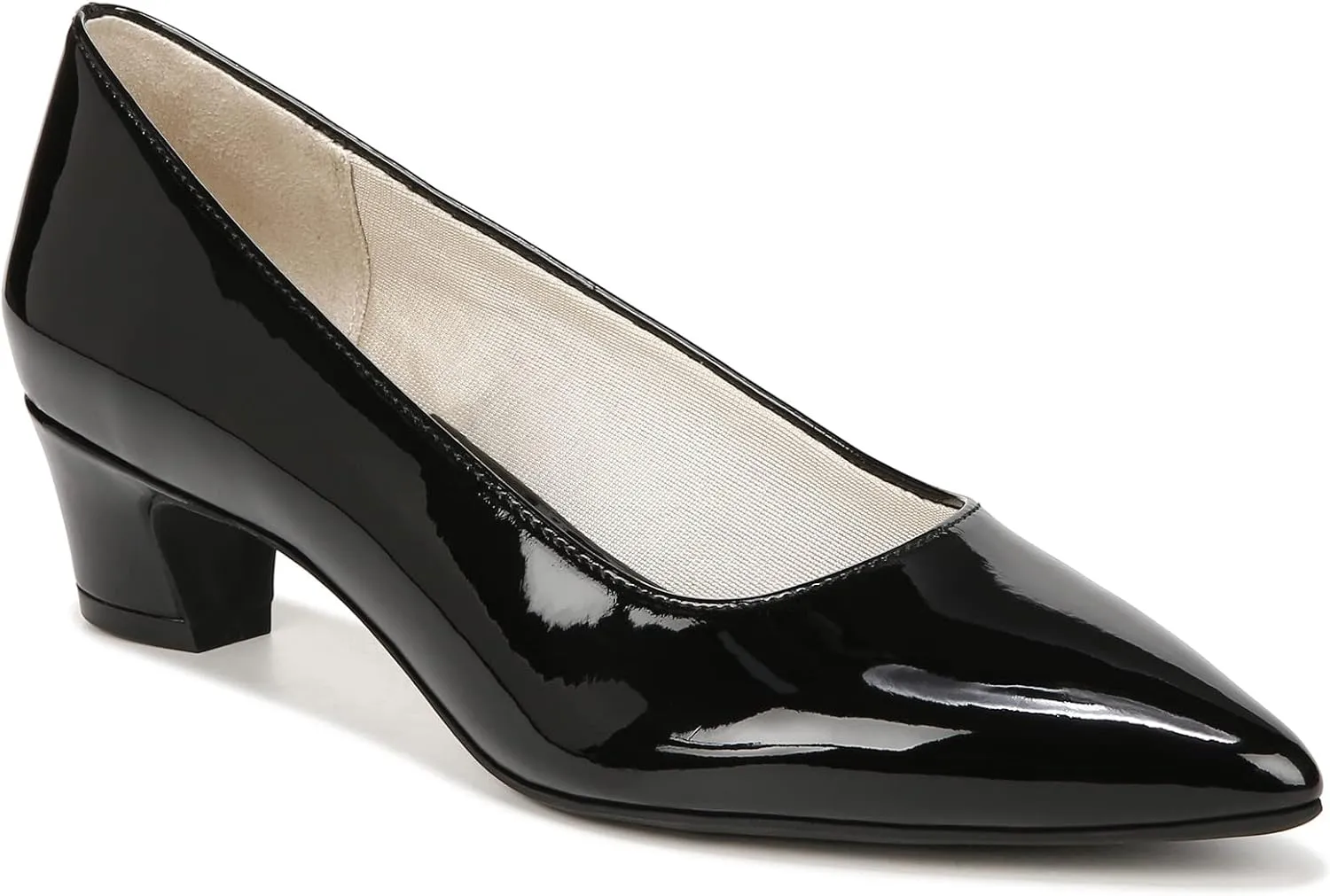 LifeStride Womens Minx Pumps Black Patent 8 M