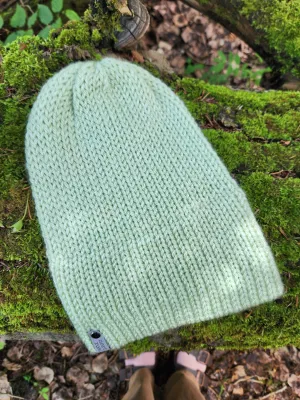 Lightweight Hat, Folded Double Brim Wool Free, Pear