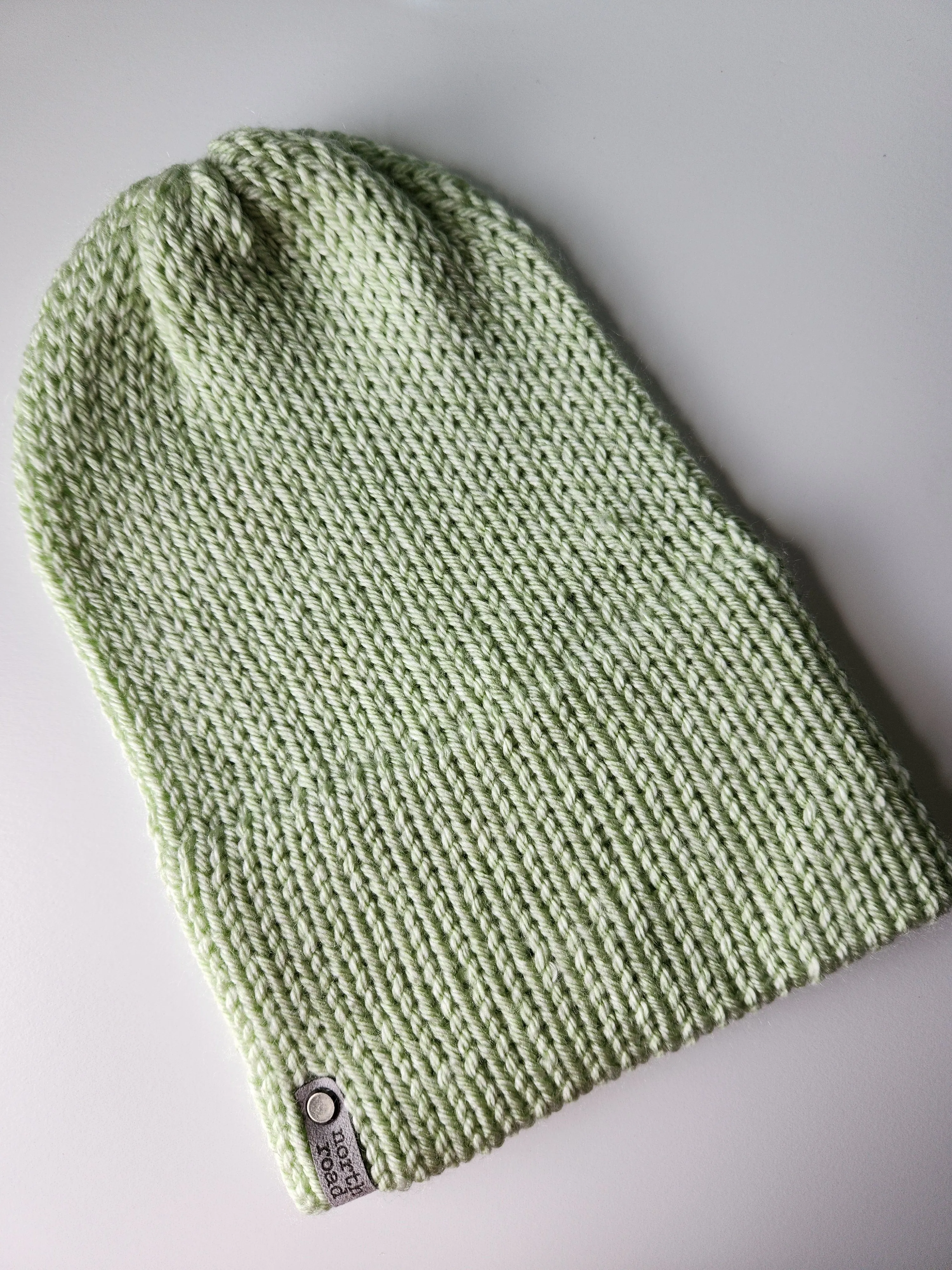 Lightweight Hat, Folded Double Brim Wool Free, Pear