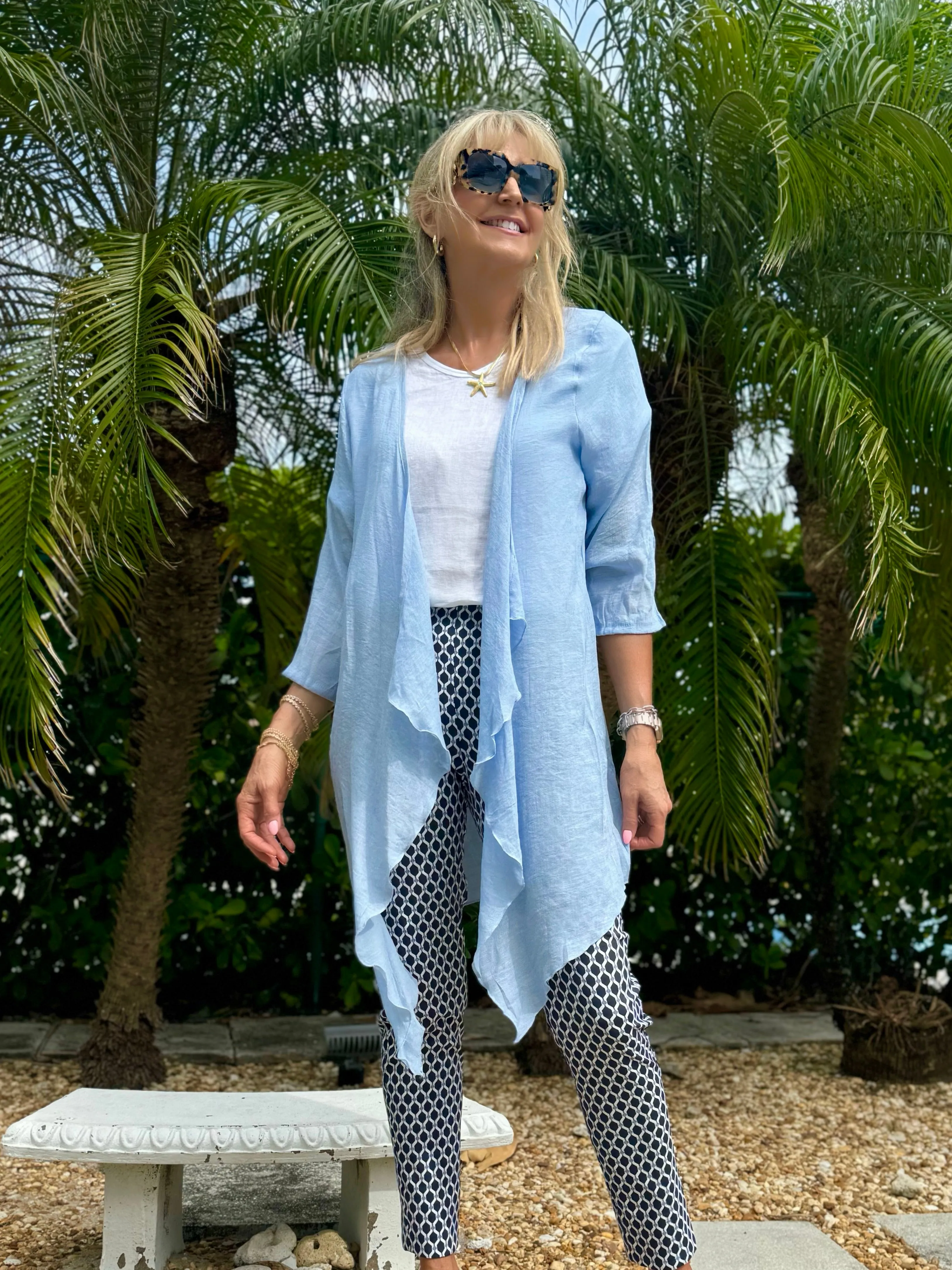 Lightweight Open Front Cardi | C619