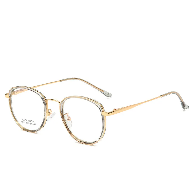 Lightweight retro glasses frame