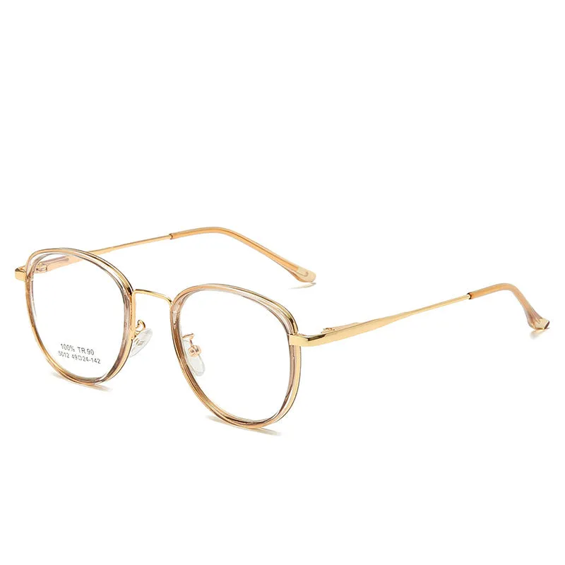 Lightweight retro glasses frame