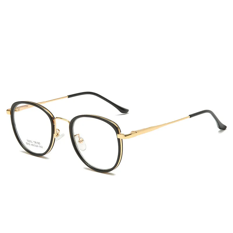 Lightweight retro glasses frame