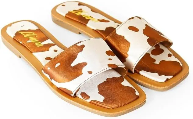 Liliana Footwear Women's Slip-on Sandals, MINDEE-2