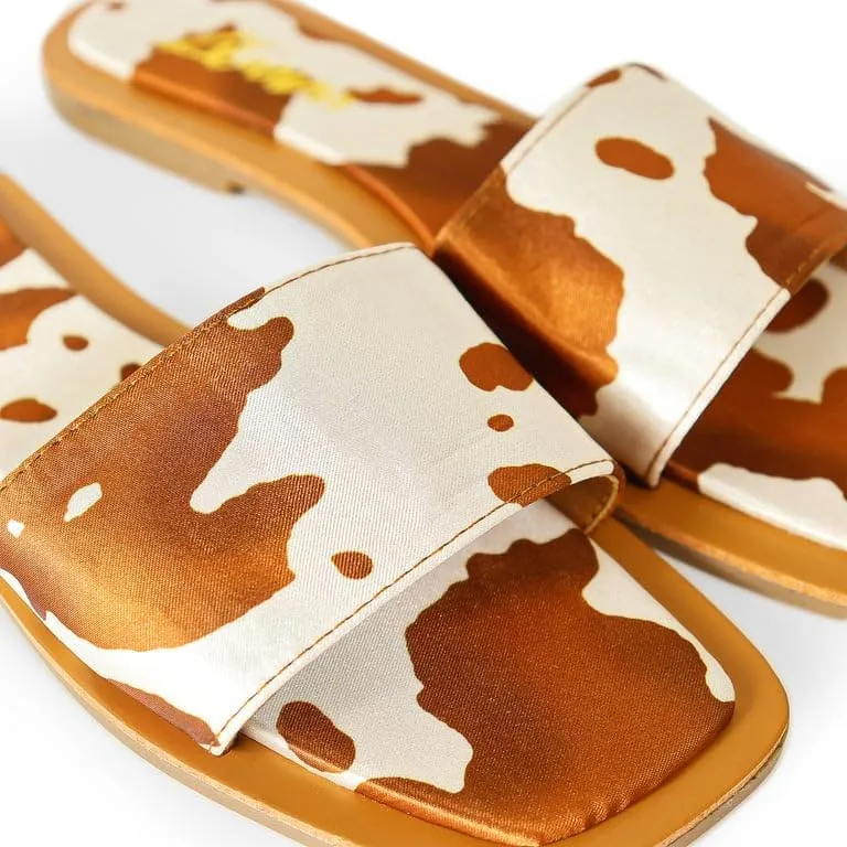 Liliana Footwear Women's Slip-on Sandals, MINDEE-2