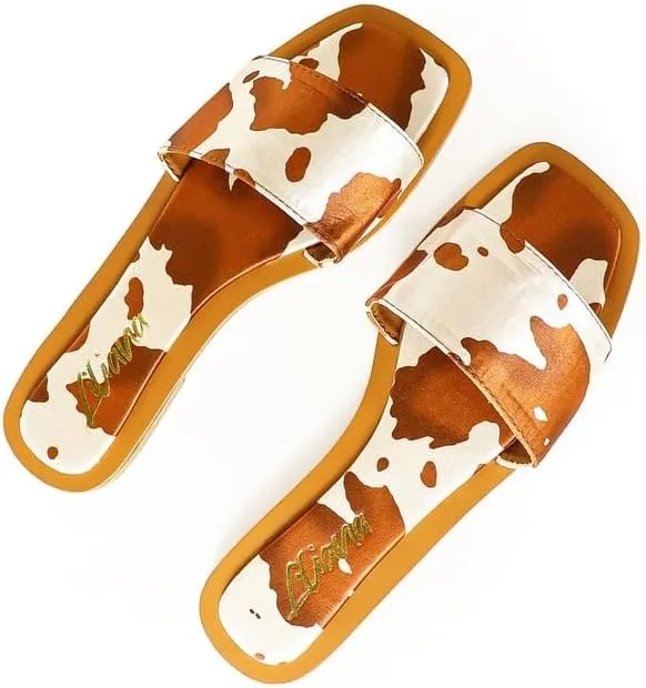 Liliana Footwear Women's Slip-on Sandals, MINDEE-2