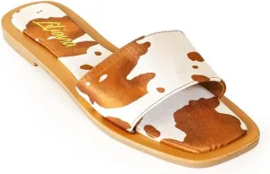 Liliana Footwear Women's Slip-on Sandals, MINDEE-2