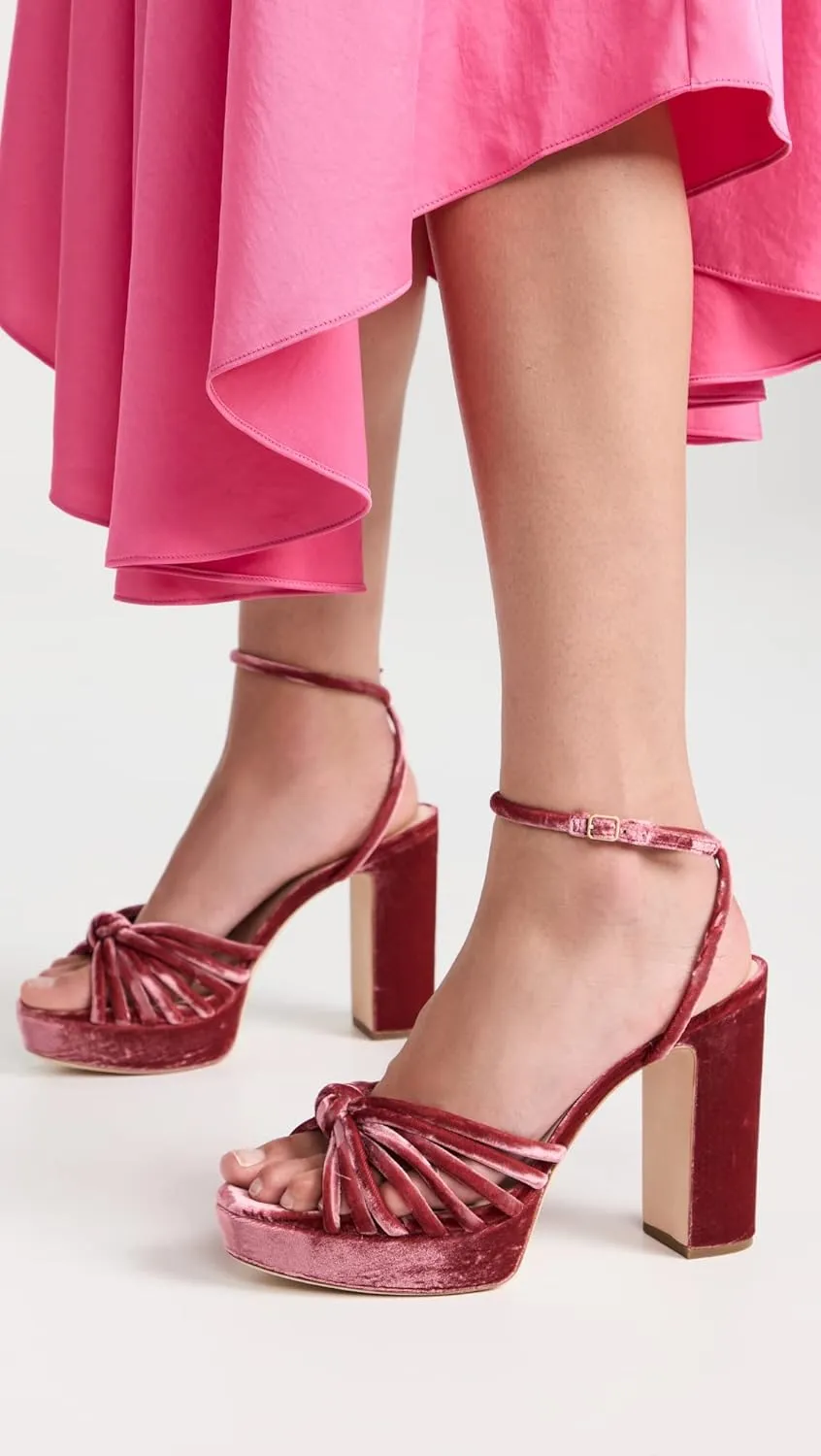 Loeffler Randall Women's Rivka Knot Platform Sandals