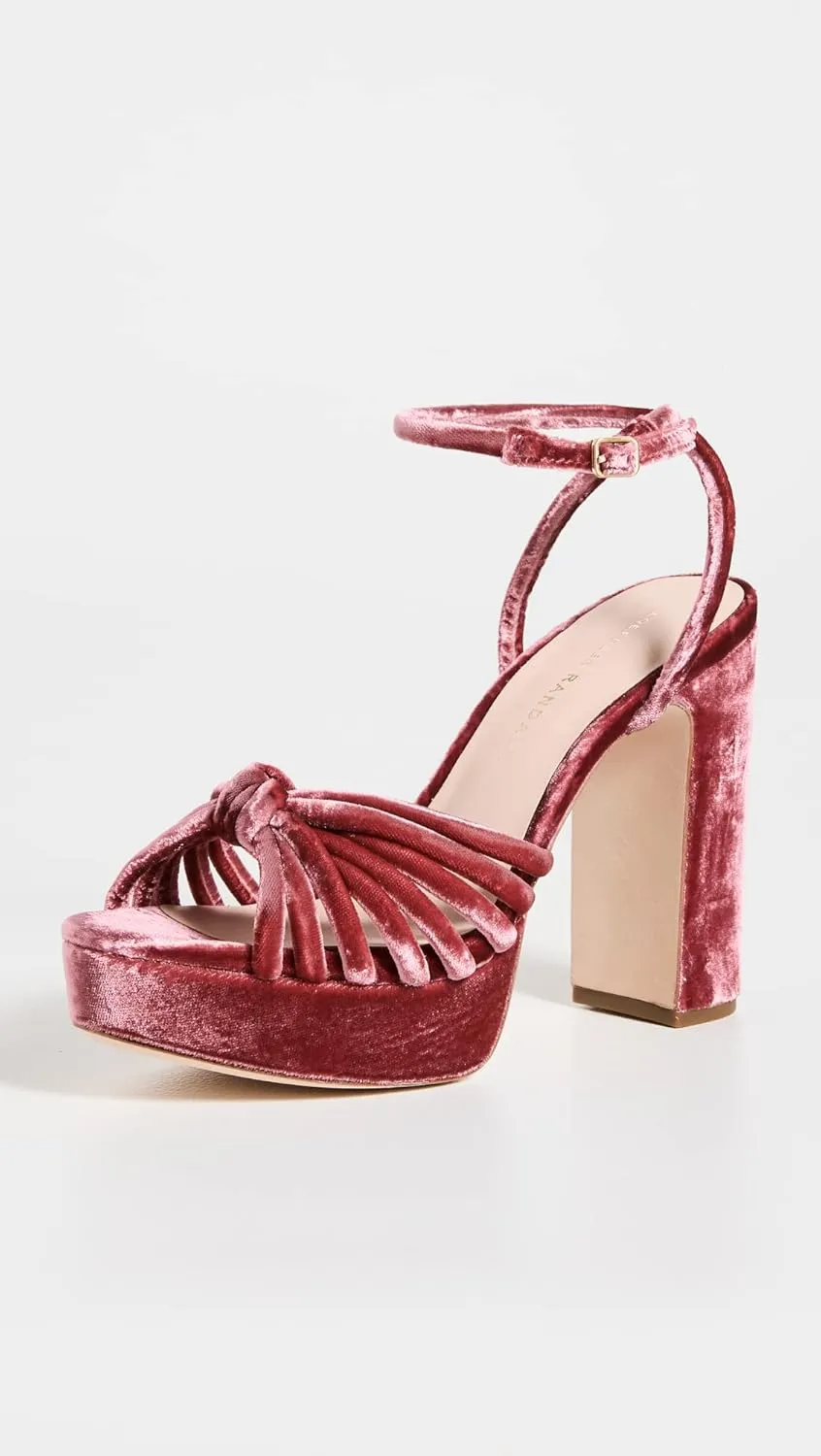Loeffler Randall Women's Rivka Knot Platform Sandals