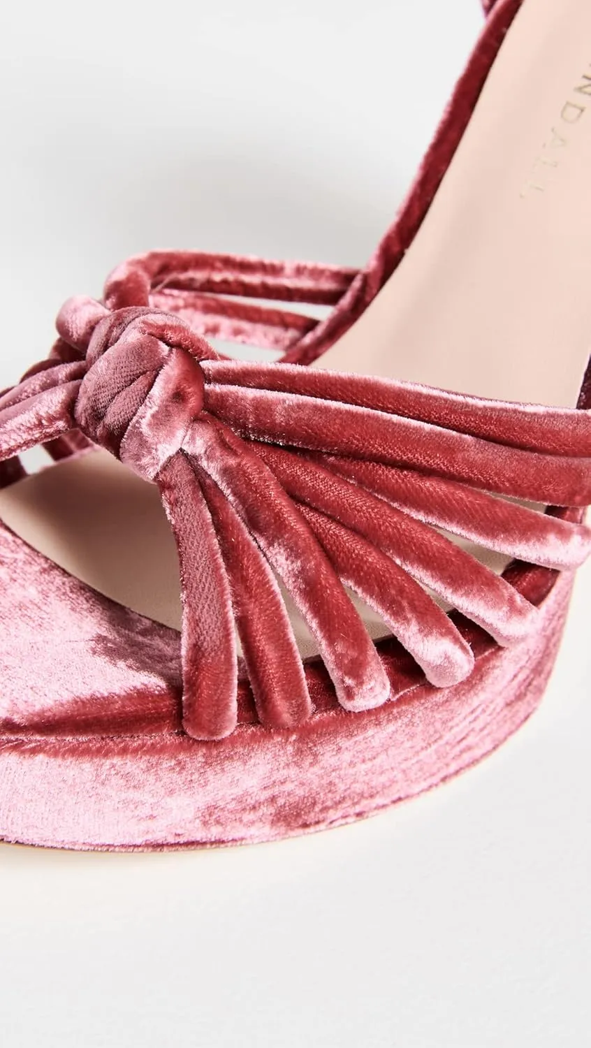 Loeffler Randall Women's Rivka Knot Platform Sandals