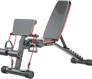 MaGiLL abdominal boards, Multifunction Portable Weight Benches Fitness Equipment Dumbbell Weights Abdominal Fitness For Home Fitness Gym Training Muscle (Black)